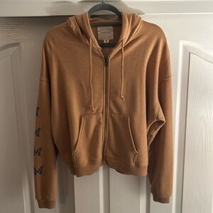 Brown baggy jacket